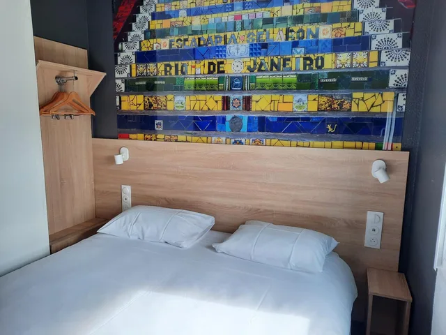 غرفة بسرير مزدوج، Kyriad Direct Caen Nord - Memorial 2/8
