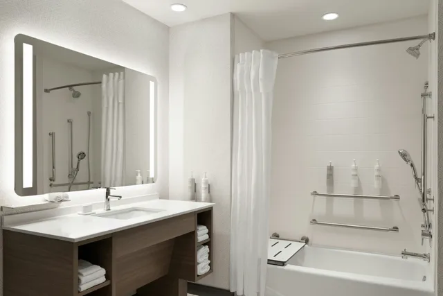 Suite, 2 Queen Beds, Accessible, Home2 Suites by Hilton Kearney 4/5