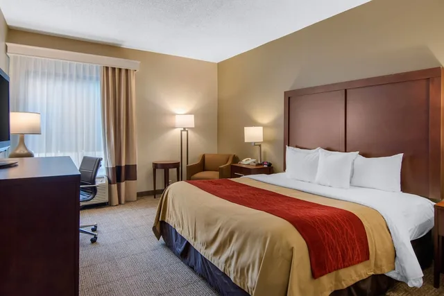 غرفة بسرير كينج لذوي الإعاقة، Comfort Inn Chester - Richmond South 2/10