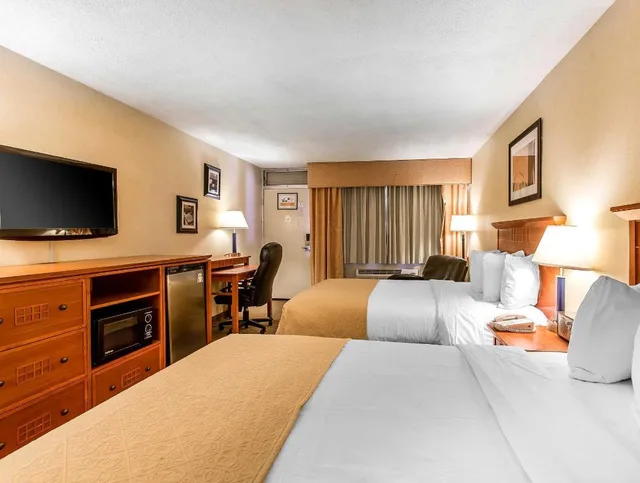 غرفة بسريرين مزدوجين، Quality Inn Barstow Route 66 4/9