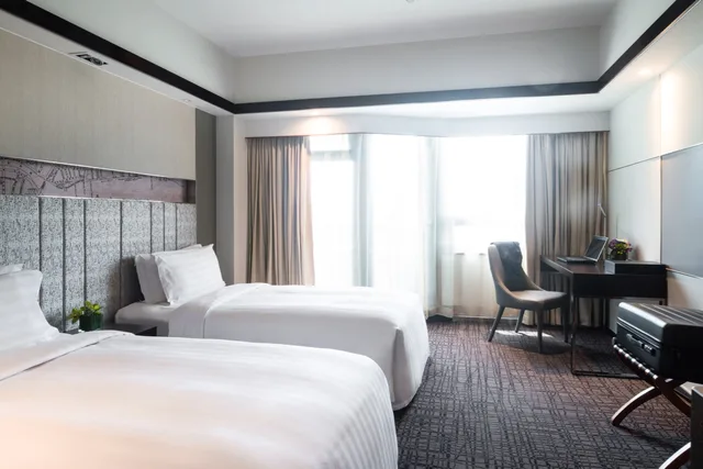 غرفة سوبيريور بسريرين منفصلين، Grand Mercure Shanghai Hongqiao 1/2