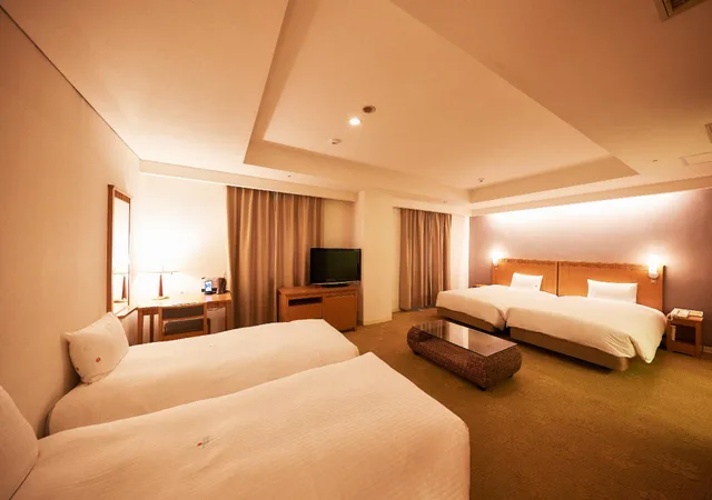 Semi Room, Pacific, Premium, Quadruple, 2 Semi Double Beds، Pacific Hotel Okinawa 1/1