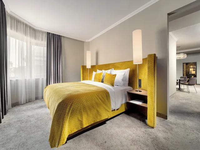 جناح بسرير كينج وسرير كوين، Mamaison Hotel Chain Bridge Budapest 1/8