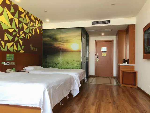 غرفة بزنس بسريرين منفصلين، Vatica Hotel Fuyang Linquan Tenghui International City Branch 3/3