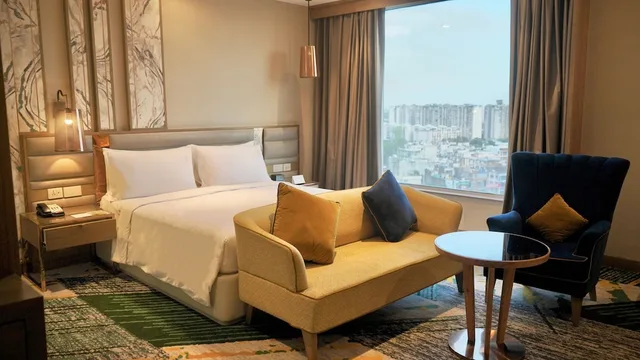 جناح بسرير كينج بإطلالة على المدينة، Holiday Inn Chandigarh Zirakpur 4/10