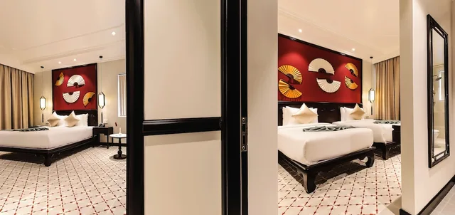 Connecting, Family, Twin Beds, King Bed, Pool View, Balcony, Laluna Hoi An Riverside Hotel & Spa 4/7