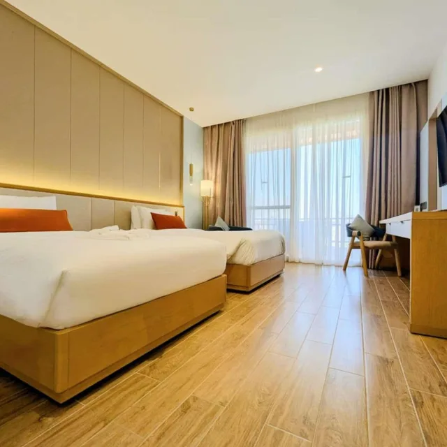 غرفة كلاسيكية بسرير فردي بإطلالة على البحر، Movenpick Resort El Sokhna 1/10