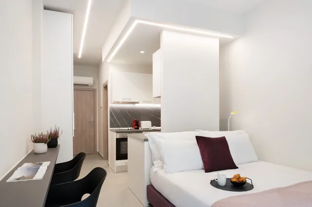 Comfort, Residence, Double Bed, Thess Residences 2/4