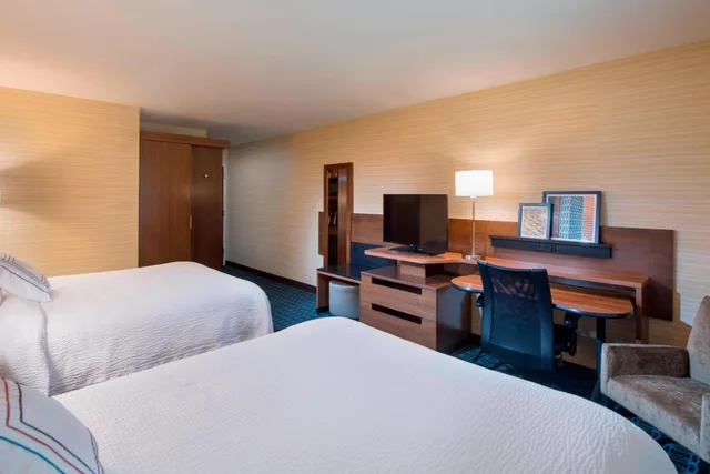 غرفة بسريرين كوين بإطلالة على المدينة، Fairfield Inn Suites Scottsbluff 1/4