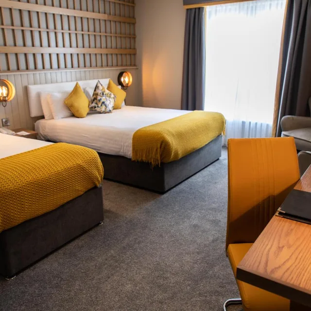 غرفة بسرير مزدوج أو سريرين منفصلين، Hotel Doolin 9/10