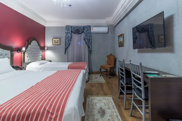 جناح بسرير مزدوج وسرير فردي، Castelo de Itaipava Eventos Hotel & Gastronomia 3/9