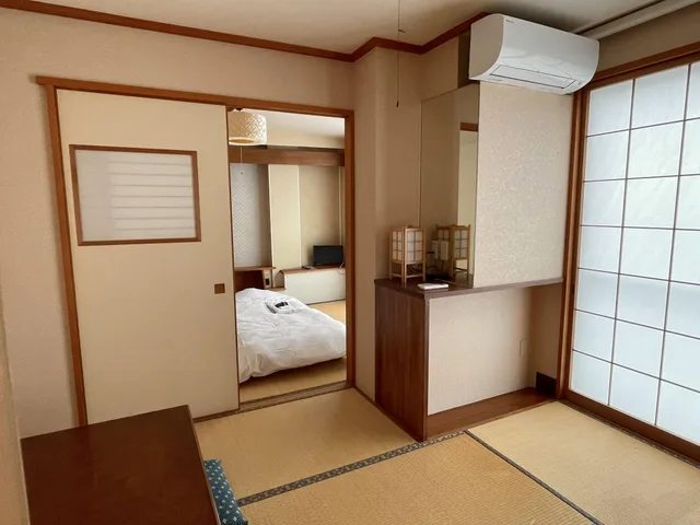 غرفة يابانية عائلية بفرشتي فوتون، Hotel Fukudaya 8/8