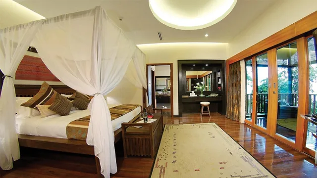 فيلا بسرير كينج، Bunga Raya Island Resort Spa Gaya Island 1/1