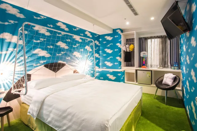 غرفة قياسية بسرير مزدوج، Rf Hotel Sanchong 3/5