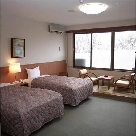 Semi Room, Twin Beds, Semi Double Bed, Tatami, Small، Towadako Yugetsu 1/1