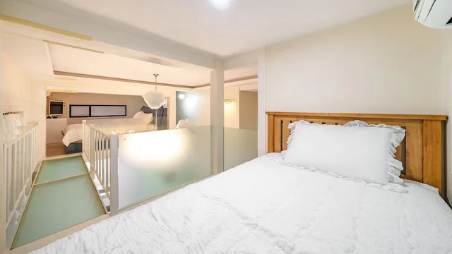 غرفة أساسية بسرير مزدوج وسرير فردي بغرفة نوم واحدة، Gyeongju 20Th Street Pension 3/5