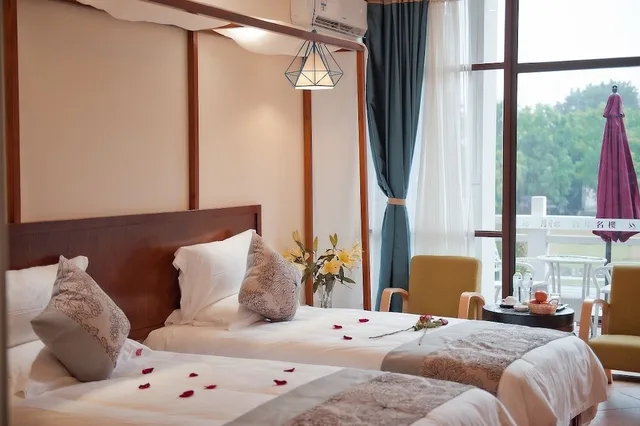 غرفة بريميوم بسريرين منفصلين، Guilin Crystal Crescent Moon Hotel 5/10