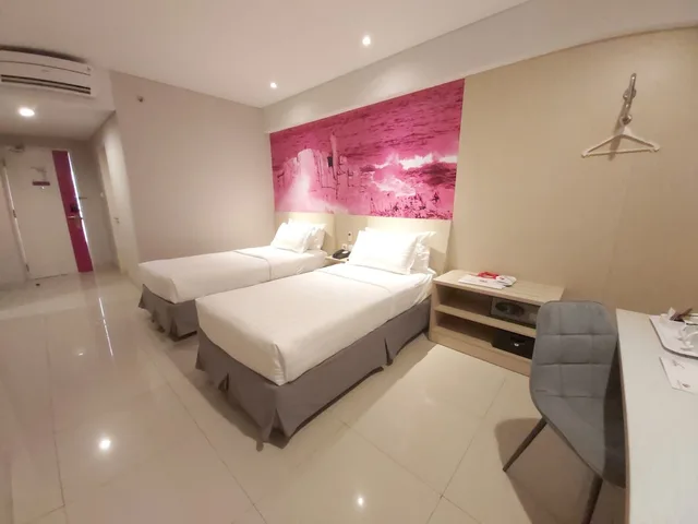 غرفة ديلوكس بسرير مزدوج أو سريرين منفصلين، d primahotel Balikpapan 2/2