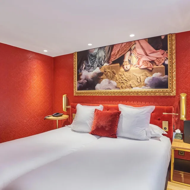 غرفة كلاسيكية بسرير فردي، Hotel Eiffel Petit Louvre 1/6