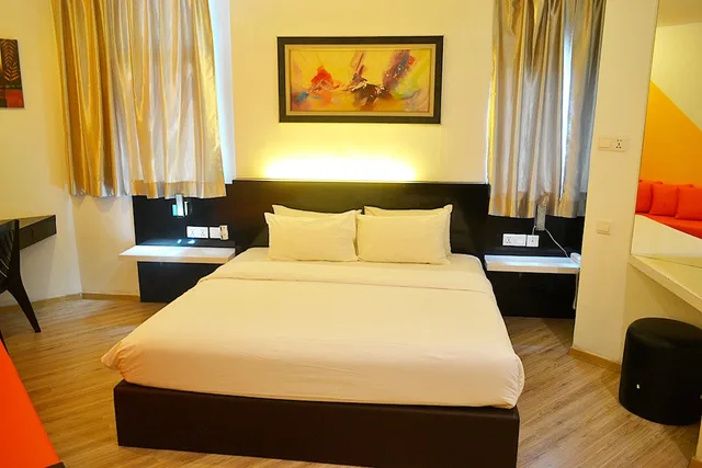 جناح سوبيريور بسرير كينج، Swing & Pillows at Golden Roof Hotel Ampang, Ipoh 3/10
