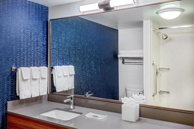 غرفة بسريرين كوين، Fairfield Inn And Suites Brunswick Freeport 3/4