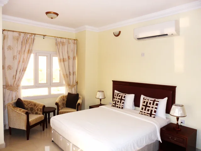 شقة ديلوكس بغرفتي نوم، Nizwa Hotel Apartments 1/4
