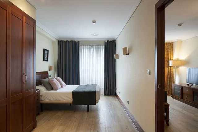 2 Bedrooms, Apartment, 1 King and 1 Single Beds, Santiago Apartments Bilbao 2/3