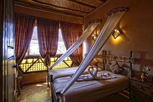 غرفة بسرير مزدوج أو سريرين منفصلين بشرفة، Kasbah Le Mirage 1/1
