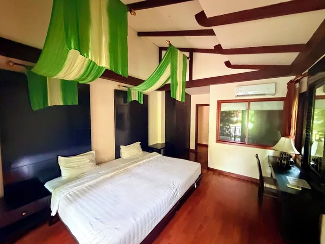 فيلا عائلية بسريرين كينج بإطلالة على الحديقة بشرفة بغرفتي نوم، Aonang Phu Petra Resort 4/7