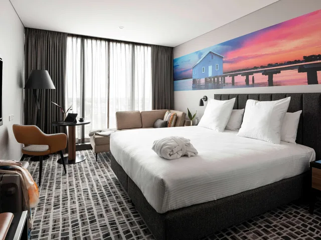 غرفة ديلوكس بسرير كينج، Novotel Perth Murray Street 3/8