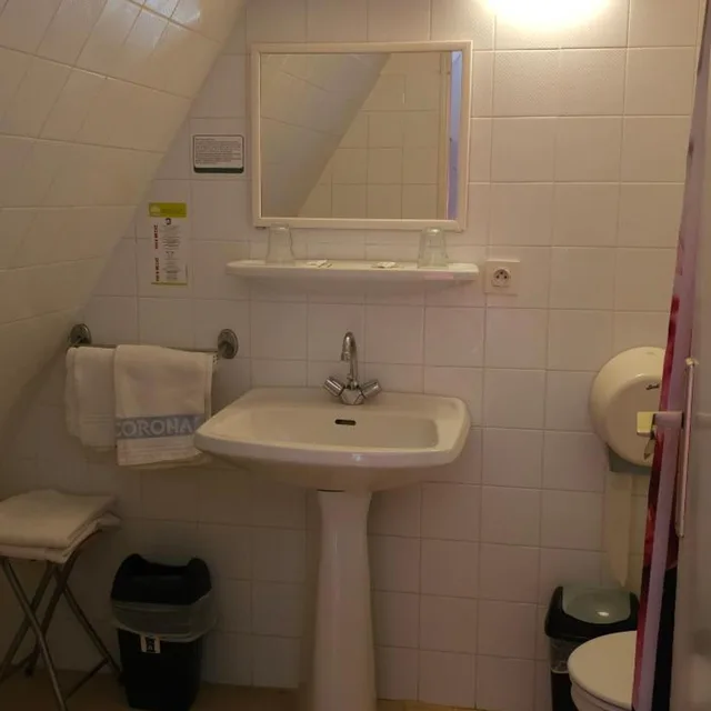 غرفة قياسية بسرير مزدوج، Hotel Corona 8/10