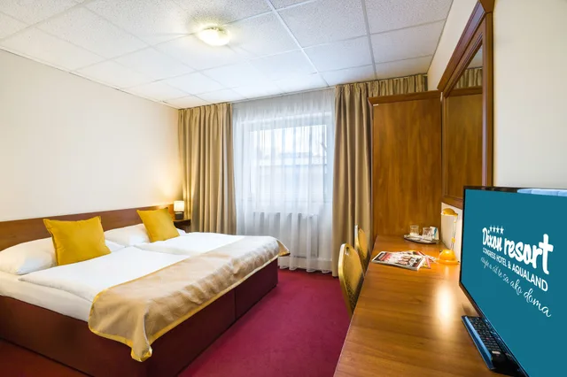 جناح ديلوكس بسرير مزدوج مع أريكة، Dixon Congress Hotel 1/2
