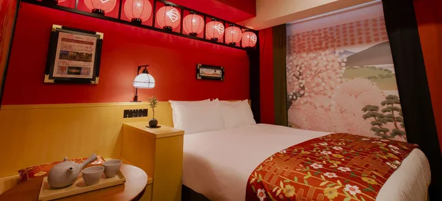Sakura, Kabuki, Double Bed، Hotel Gracery Kyoto Sanjo 2/6