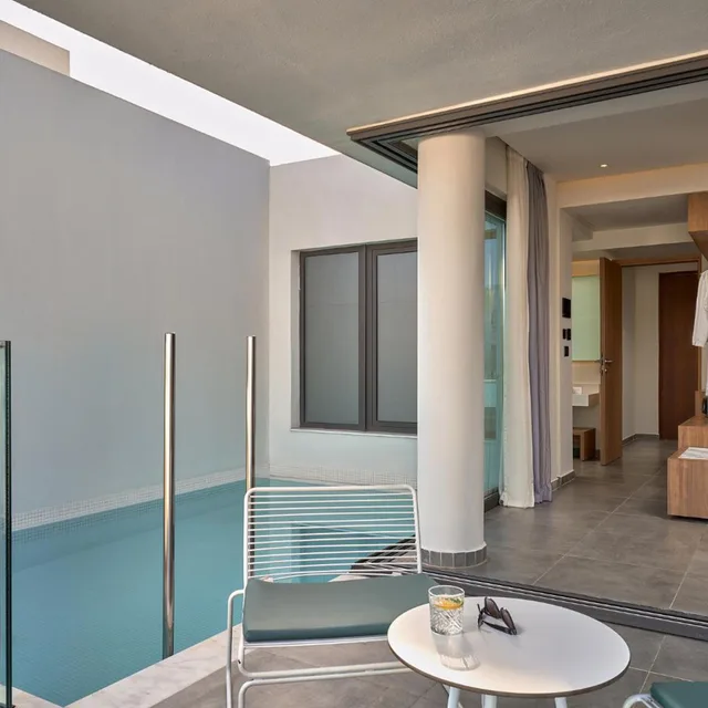 Junior Suite, Inland View, Private Pool، Lindos Grand Resort and Spa - Adults Only 5/5