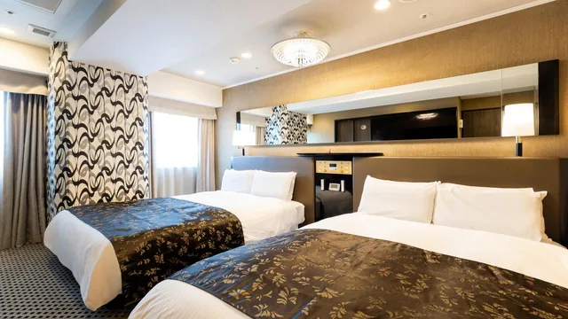 جناح بسريرين منفصلين، Apa Hotel Shin-Osaka Ekimae 1/1