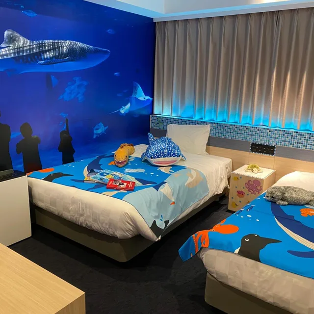 Marin, Concept, Twin Beds، Henn na Hotel Premier Kagoshima Tenmonkan 1/5