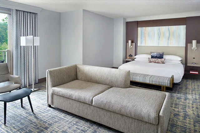 جناح جونيور بشرفة، Atlanta Evergreen Lakeside Resort 1/6