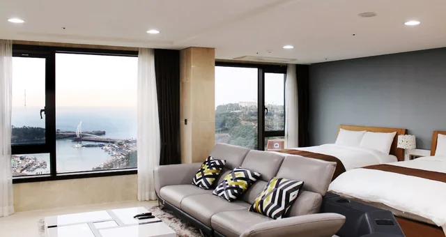 جناح رئاسي بسريرين مزدوجين، Mstay Hotel Jeju 1/3