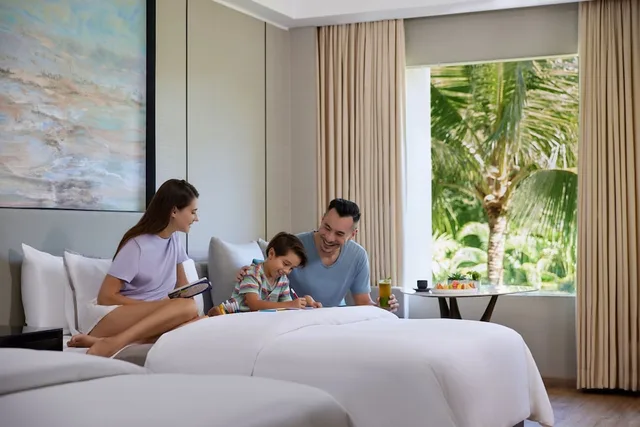 غرفة بريميوم بسريرين مزدوجين بشرفة، The Westin Resort Nusa Dua Bali 6/10