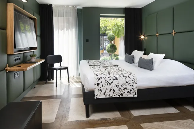 غرفة ديلوكس بسرير مزدوج، Hotel Le Colombier 5/10
