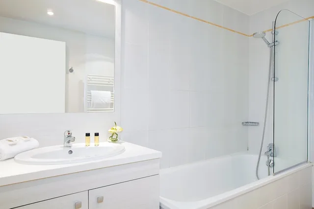 Studio, Twin Beds, Mountain View, Sejours & Affaires Les Rives Du Leman - Gex 2/4