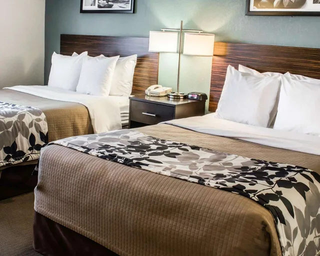 غرفة بسريرين مزدوجين، Sleep Inn & Suites Monticello 4/7