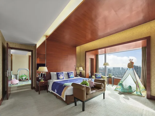 جناح بسرير فردي بغرفتي نوم، Hilton Hefei 2/4