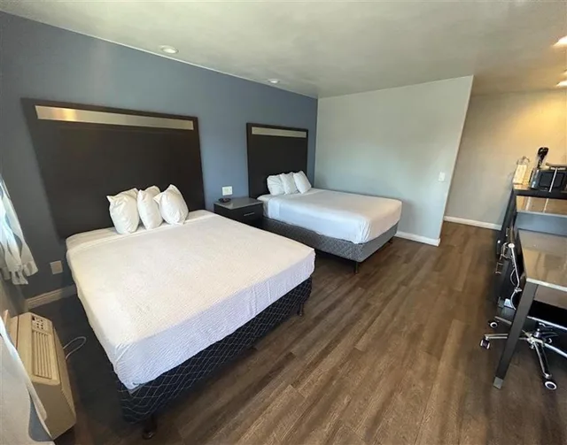 غرفة بسريرين كوين لغير المدخنين، Motel6 Yuba City, CA 2/7
