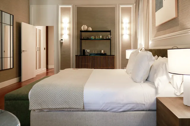 غرفة ديلوكس بسرير مزدوج، Hospes Palacio de los Patos 6/10
