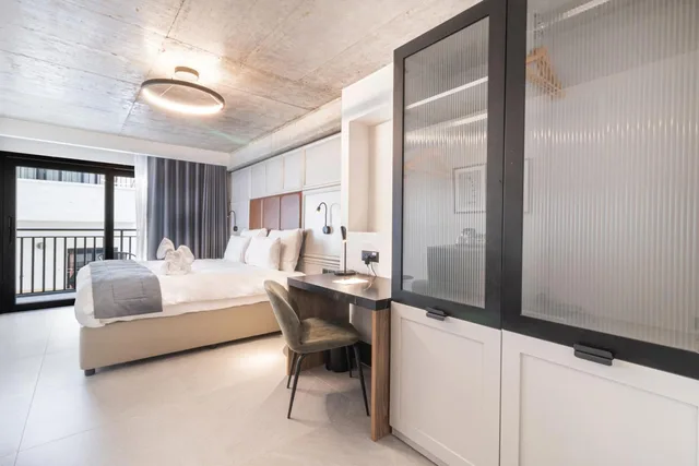 غرفة قياسية بسرير مزدوج، The Londoner Hotel Sliema 5/8