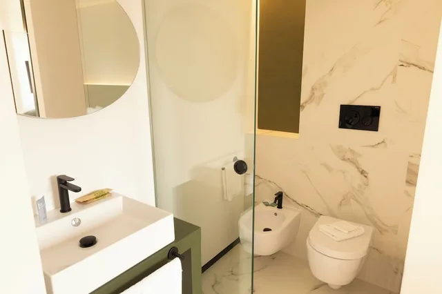 غرفة سوبيريور بسرير كوين، City Hotel Ancona 4/4