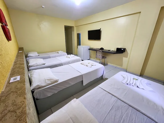 غرفة عائلية رباعية بسرير مزدوج وسريرين منفصلين، JR Hotel 2/10
