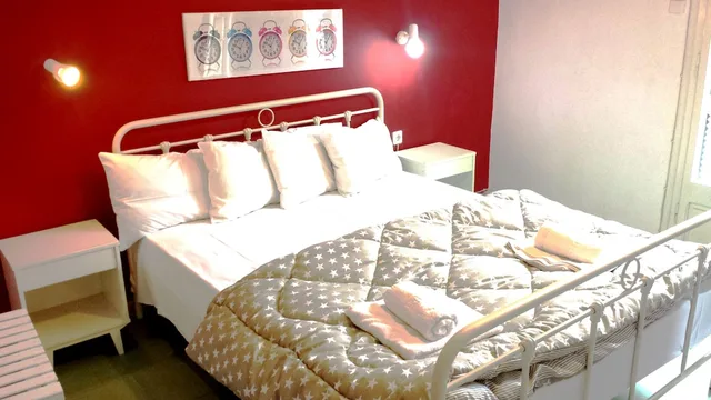 غرفة قياسية بسرير مزدوج، Avra Budget Beach Hotel 8/10