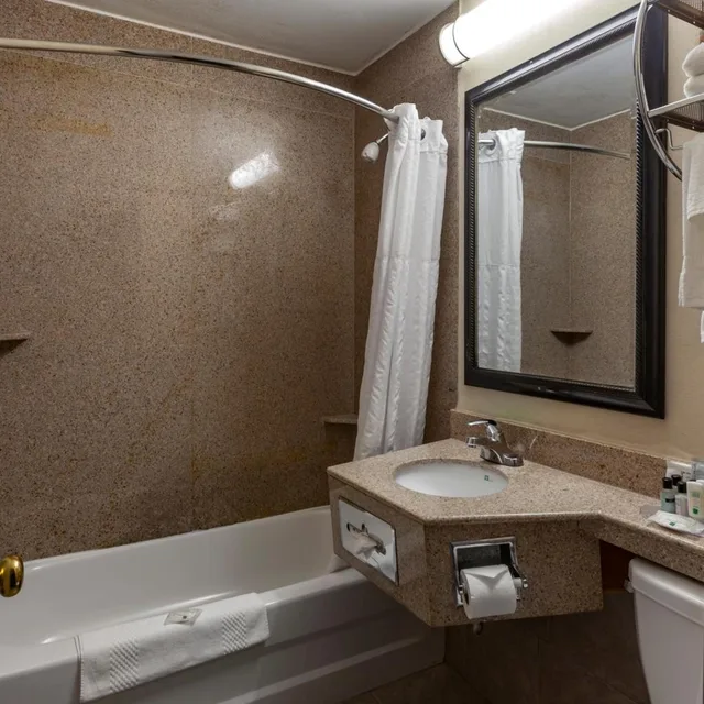 غرفة بسرير كوين مع أريكة، Quality Inn Toronto Airport 9/10